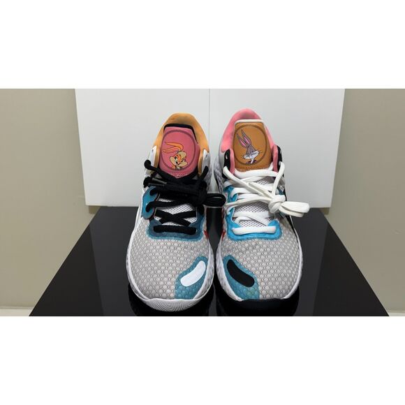 Nike Renew Elevate 2 Space Jam Hares CW3406-505 2021 Men SZ 8.5M Retro 1 4 6 NBA - Picture 1 of 6
